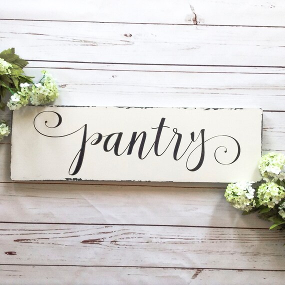 Pantry Decor Sign Kitchen Decor Pantry Sign Decor Pantry Etsy