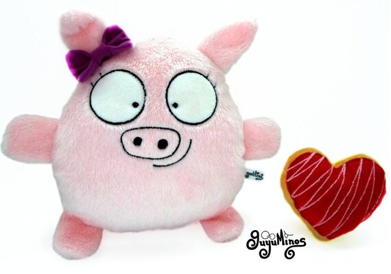 puerquita de peluche