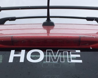 Vinyl Decal for Car Laptop Water Bottle | Montana Home | HOME MT | 406