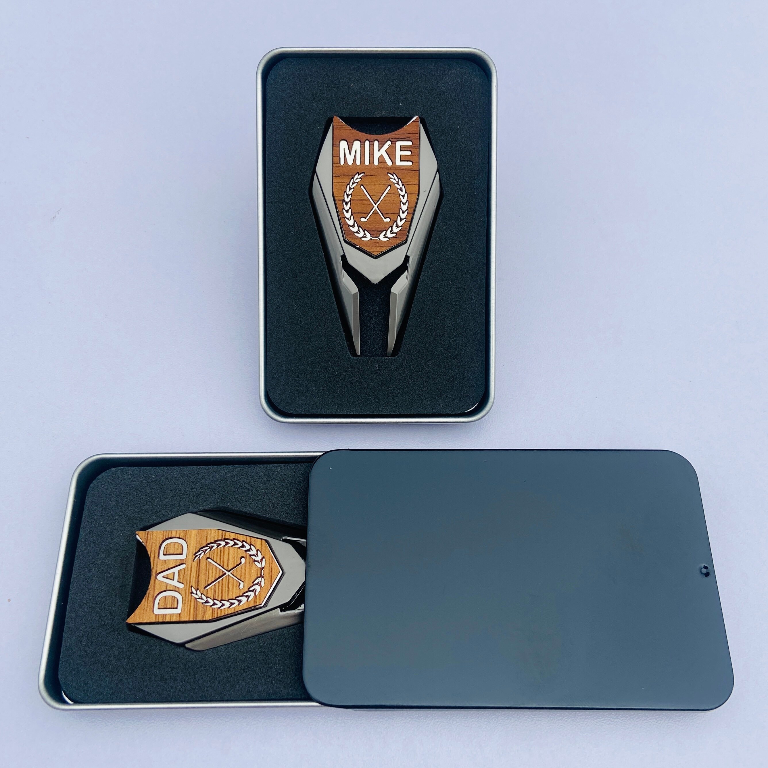 Golf Ball Marker Divot Tool Personalized Custom Engraved Etsy