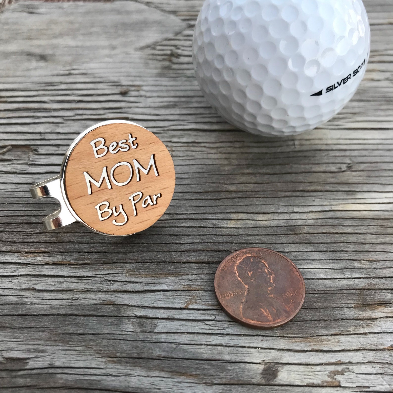 Golf Ball Marker Hat Clip / Personalized Custom Engraved Gift Etsy