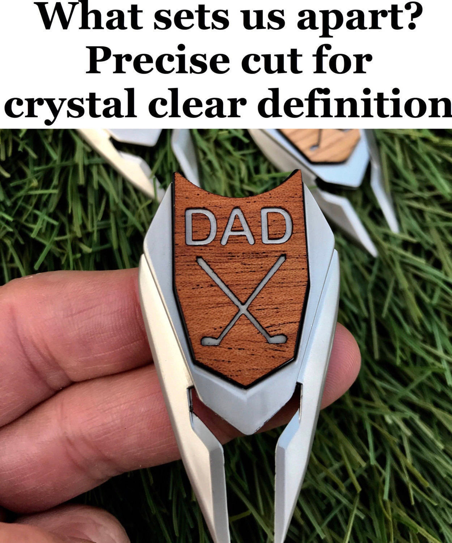 Golf Ball Marker Divot Tool Custom Engraved Fathers Day Gift Etsy