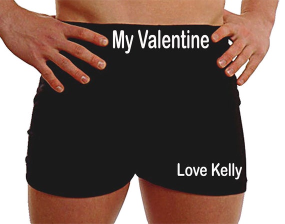 Happy Valentines Personalised Boxers