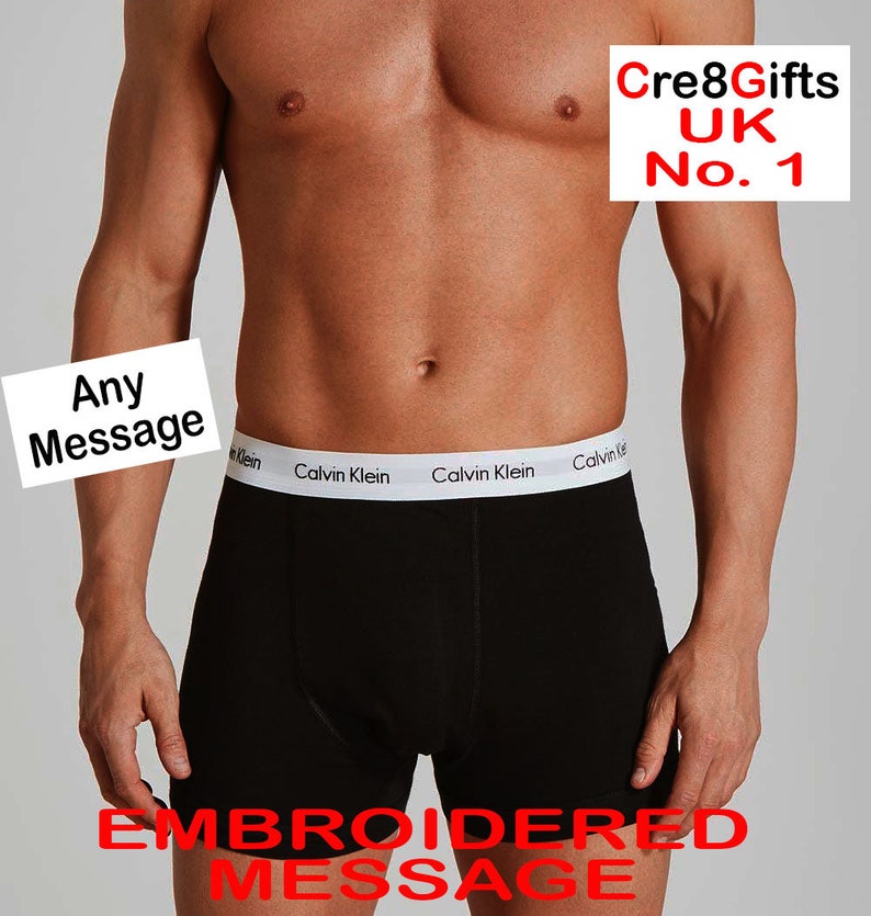 Gifts Personalised Boxers Boxer Shorts Valentines Day Gift Etsy UK