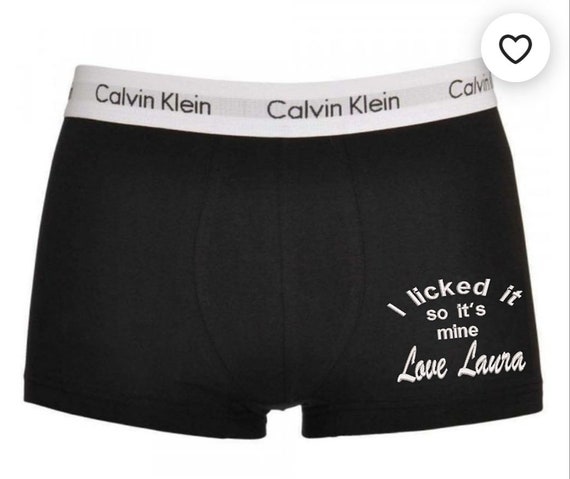 Personalised Calvin Klein Mens Valentines Gifts Boxer Shorts - Etsy