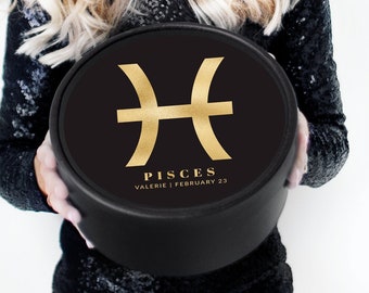 Zodiac Sign Gift Box - Pisces - Astrology Gift - Zodiac Birthday - Custom Zodiac Box - Cancer Sign - Leo Birthday Gift - Horoscope Birthday