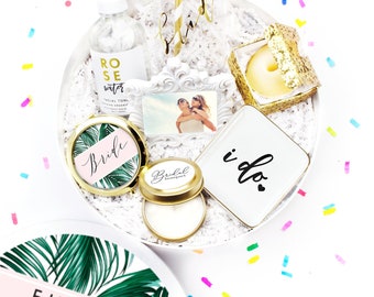 Engagement Gift - Bridal Shower Gift - Gift for Bride - Future Mrs. Wedding Gift - Gift for Bride - Custom Gift Box - White Confetti