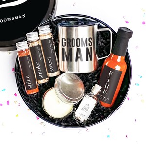 Groomsmen Gift - Groomsmen Proposal Gift  - Best Man Ask Gift -  Custom Groomsman Gift - Will you be my Groomsman - Groomsmen Box