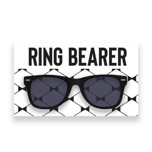 Ring Security Sunglasses Kids Ring Bearer Sunglasses Ring Bearer Gift Childrens Sunglasses Ring Security Glasses Ring Bearer image 2