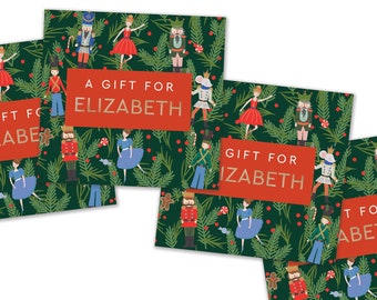 Christmas Gift Tag Stickers - Merry Christmas Gift Tag - Holiday Labels - Holiday Gift Tags - Christmas Gift Tag Sticker - Holiday Gift Wrap