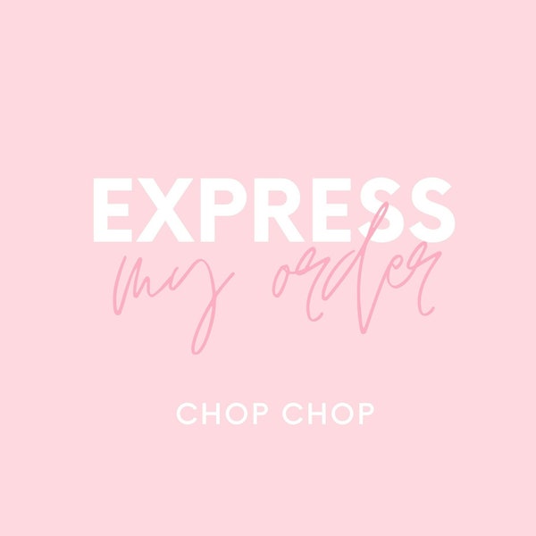 EXPRESS My FAVORS Order - 1 Day Processing + EXPRESS Shipping (2-3 days to your door from placing order)