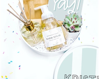 Congrats Gift Set - Yay Gift Idea - Job Promotion Gift Idea - Congrats new job gift set - succulent gift set - new job gift - promotion gift