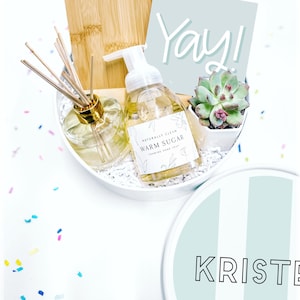 Congrats Gift Set - Yay Gift Idea - Job Promotion Gift Idea - Congrats new job gift set - succulent gift set - new job gift - promotion gift
