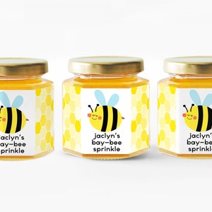 BULK Baby Shower Honey Jar - Bay bee shower Favors for Guests - Shower Favors - Honey for Baby Shower - Party Favor - Baby Shower Favor Idea