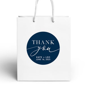 Thank You Gift Bags - Wedding Favor Gift Bags - SET OF 10 - Baby Shower Gift Bags - Wedding Party Gift Bags - Wedding Gift Bags