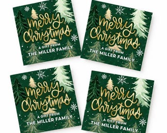 Personalized Holiday Gift Tags - Nutcracker Gift Tags - Holiday Gift Tag - Holiday Labels - Christmas Gift Tags - Christmas Gift Sticker