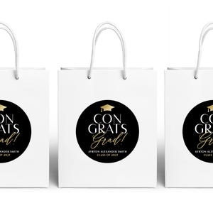 In My Graduation Era - Graduation Favor Gift Bags - SET OF 10 - Graduation Party Favor Bags - Class of 2025 - Graduation Party Favor Ideas
