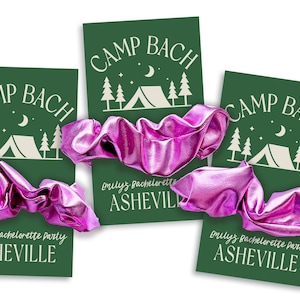 Camp Bach Favor - Bachelorette Party Favor - Last Trail Before The Veil - Glamping Bachelorette - Bachelorette Favor - Mountain Bachelorette