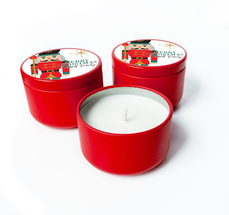 BULK Holiday Candles Nutcracker Christmas Party Favor Affordable