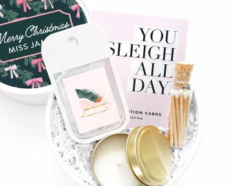 Christmas Gift for friend - Holiday Gift Box - Christmas Gift Box - Christmas Gift - Gift for Her - Christmas Spa Gift - Custom Gift Box