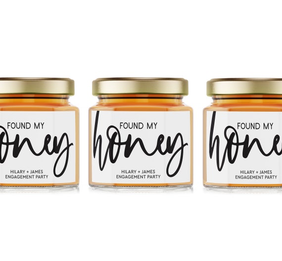 Personalized 1.5 oz. Clover Honey - Baby Shower (Set of 12)