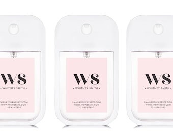 Business Card Hand Sanitizers - Custom Sanitizer - Branded Giveaway - Small Business Marketing - Event Swag - Personalized Favor