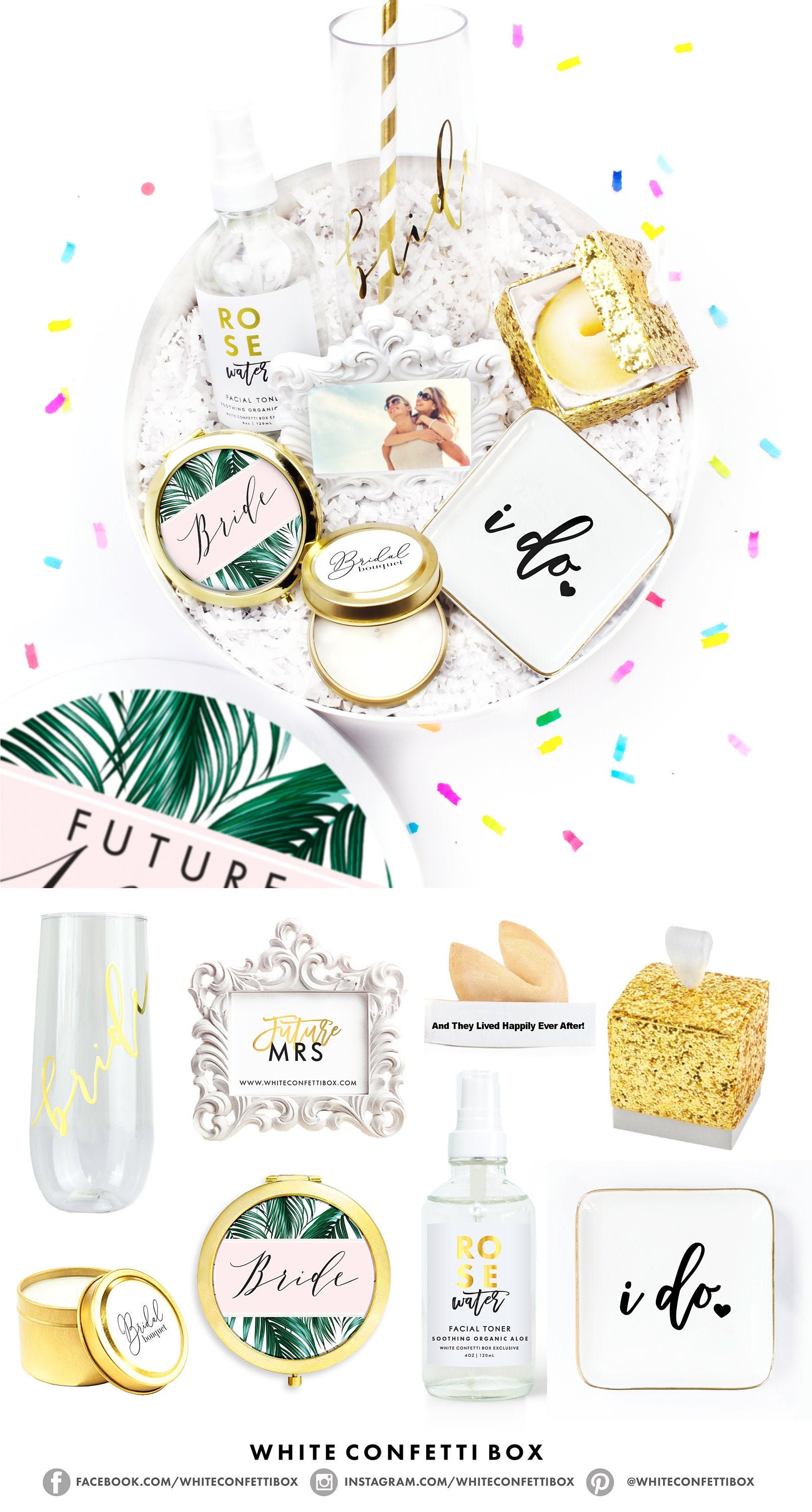 Confetti Gift for Bride Confetti Gift for Bride