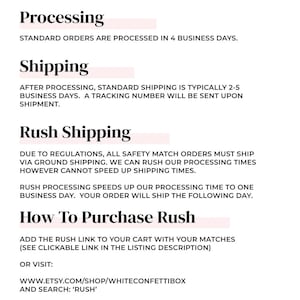 Shipping Info