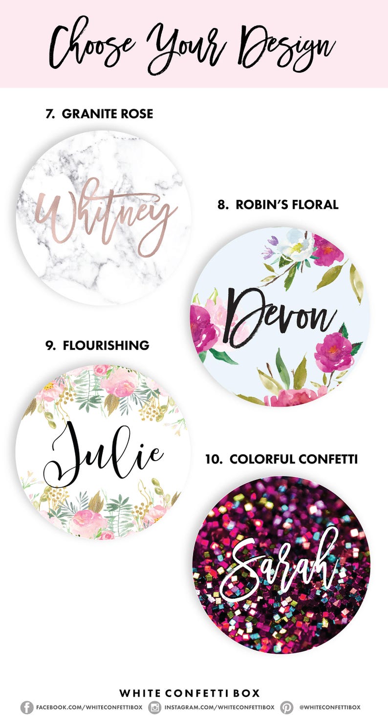 Custom Bridesmaid Gift Box White Confetti Box Round White Hat Box Custom Gift Box All Occasion Gift Box Custom Design Gift Box