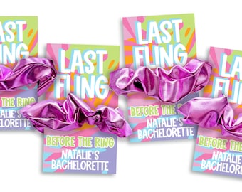 Bachelorette Party Favors - Bachelorette Favors - Girls Weekend Favors - Girls Trip Favors - Personalized Bachelorette Favors - Last Fling