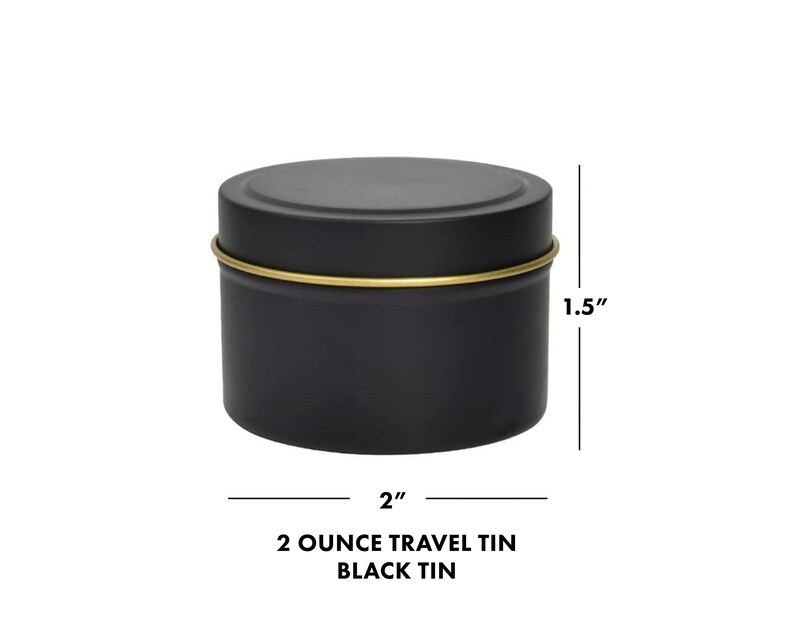 Bulk Wedding Candle Favors Candle Wedding Favors Black Tin Etsy