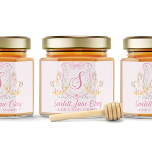 Baby Shower Favors for Guests - BULK Honey Baby Shower Favors - Honey Favor Shower - Honey Pot - Cute Baby Shower Favor Ideas - Bulk Favor