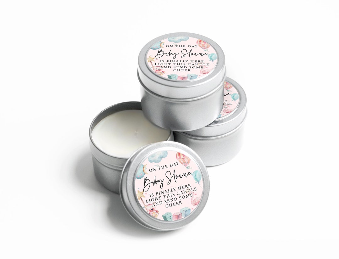 Prayer Candle Favors New Baby Prayer Candle Shower Gift for Guests