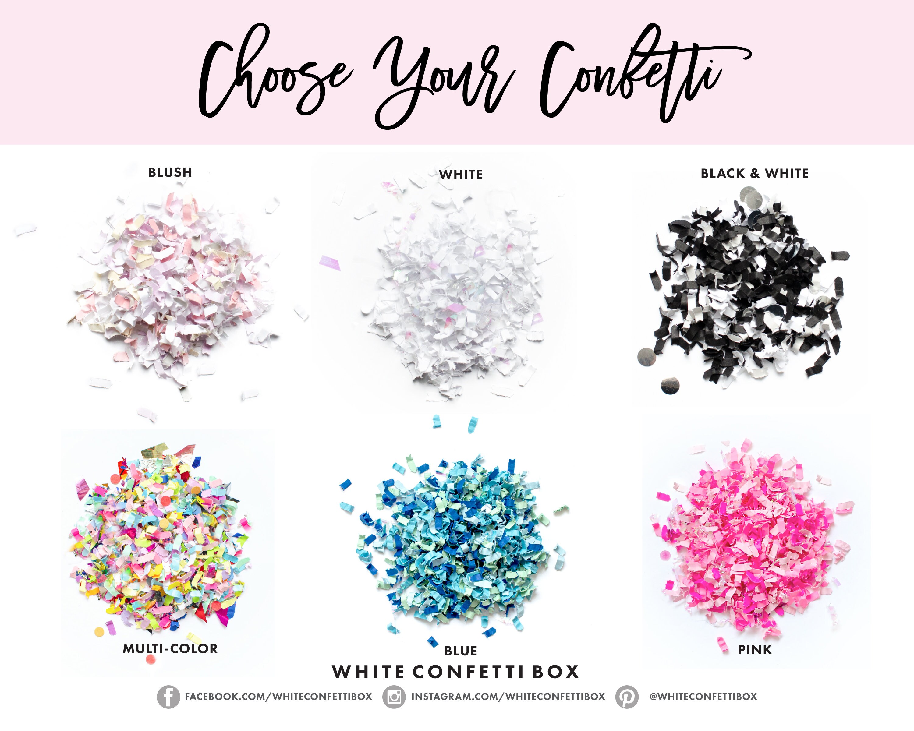 Wedding Confetti Poppers Bulk Wedding Favor Confetti Push Pop