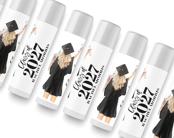 Graduation Favors Lip Balm - Graduation Favors - Graduation Party Idea - Class of 2026 Lip Balm - Graduation Gifts - Graduation Party