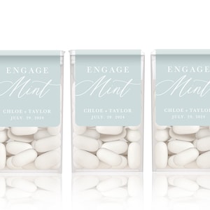EngageMINT Custom Labels - Wedding Favor Custom Labels - Mint To Be Wedding Favors - Wedding Favor Custom Labels - EngageMINT - LABELS ONLY