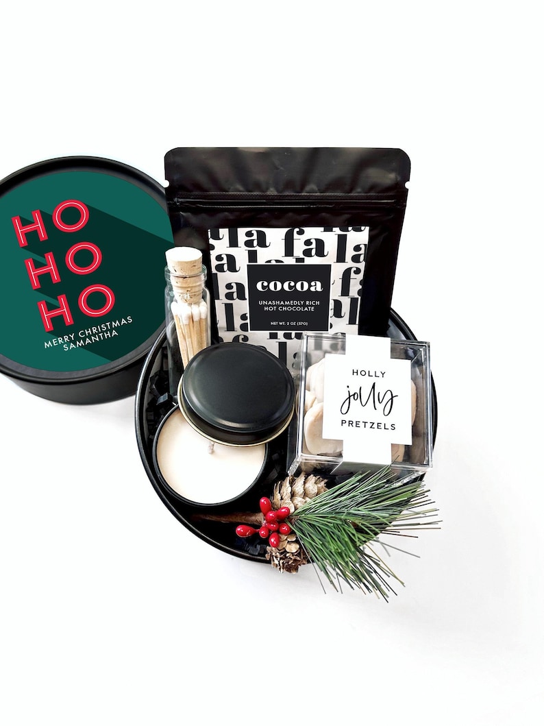 Hot Chocolate Gift Set - White Elephant Gift Exchange - Gifts under 25 - Affordable Corporate Gift Idea - Affordable Christmas Gift Idea image 1
