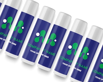 Su logotipo aquí. SOLO ETIQUETAS para bálsamos labiales - Etiquetas de marca - Pegatinas de marketing - Etiquetas con logotipo para bodas