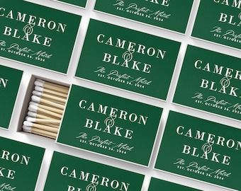 BULK Matches SET OF 50 - Wedding Favors - Shower Favors - Custom Party Favor - Wedding Favor ideas - Custom Wedding Matches - White Confetti
