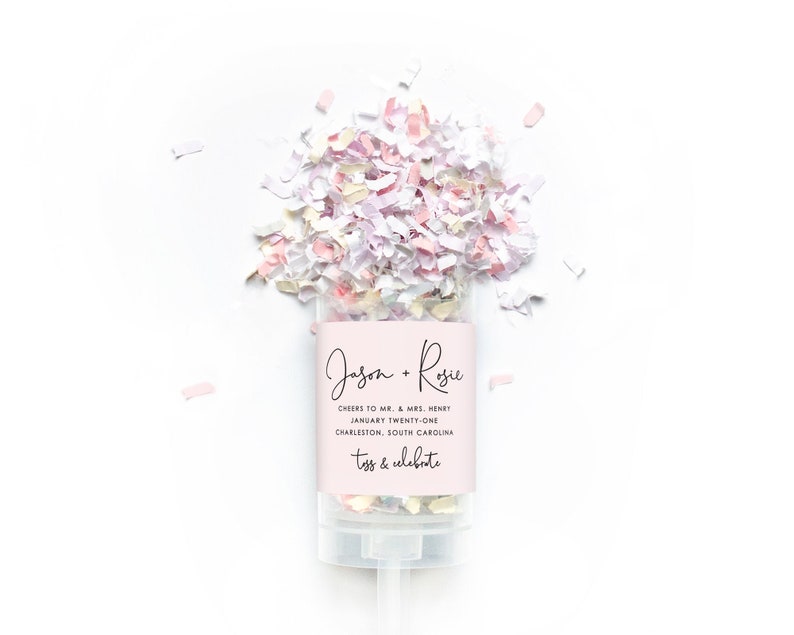 Wedding Confetti Poppers Bulk Wedding Favor Confetti Push Etsy Ireland