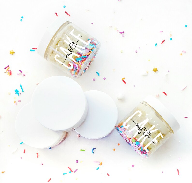 Birthday Gift  Birthday Gifts For Her  White Confetti  image 7