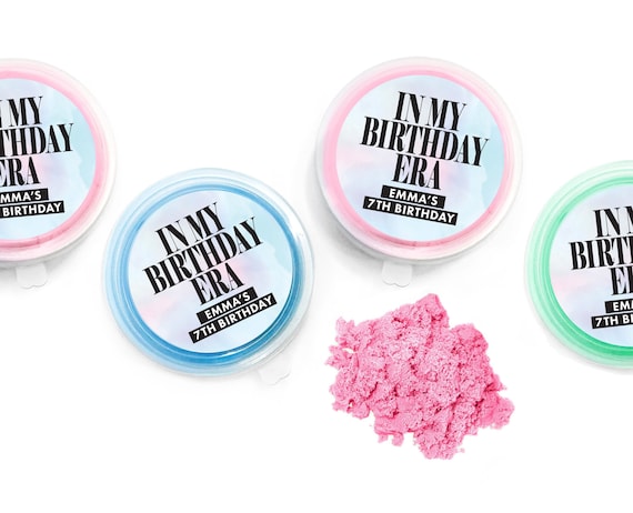 Era's Birthday Party Favor - Birthday Era Cloud Sand Favor - In My Birthday Era Party Favor- Era's Birthday Party Favor Idea - Trendy Party