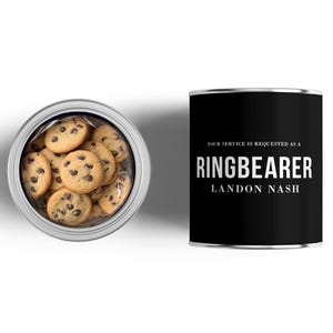 Ring Security Gift Idea - Kids Ring Bearer Ask Gift - Ring Bearer Gift - Ring Bearer Cookie Gift - Be My Ring Security - Ring Bearer Gift