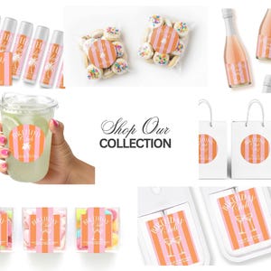 Birthday Club Lip Balm - Beach Birthday Favors - Birthday Club - Custom Lip Balms SET - Champagne Coupe - Palm image 3