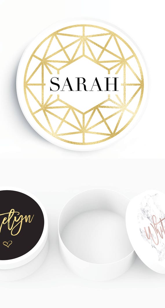 Custom Bridesmaid Gift Box White Confetti Box Round White Hat Box Custom Gift Box All Occasion Gift Box Custom Design Gift Box