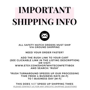 Hand Drawn Champagne and Bows Matchbooks - Wedding Champagne Tower Cheers Matches - SET OF 50 - Personalized Wedding Favor - Custom Matches image 4