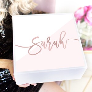 Bridesmaid Gift Box - Bridesmaid Proposal Box - Will You Be My Bridesmaid Gift - Bridesmaid Proposal - Wedding Party Gift - Matron of Honor