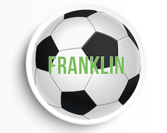Custom Soccer Gift Box for Child - Sports Gift Box- Kid Birthday Box - White Confetti Box - Keepsake Sport Box - Sports Gift Idea - Sports