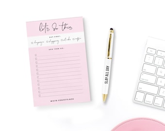 notepad pen set