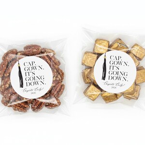 Graduation Favor Bags + Labels - Class of 2026 Graduation Stickers - Affordable Graduation Favor Label - Grad Favor Idea - Graduation Favors image 15